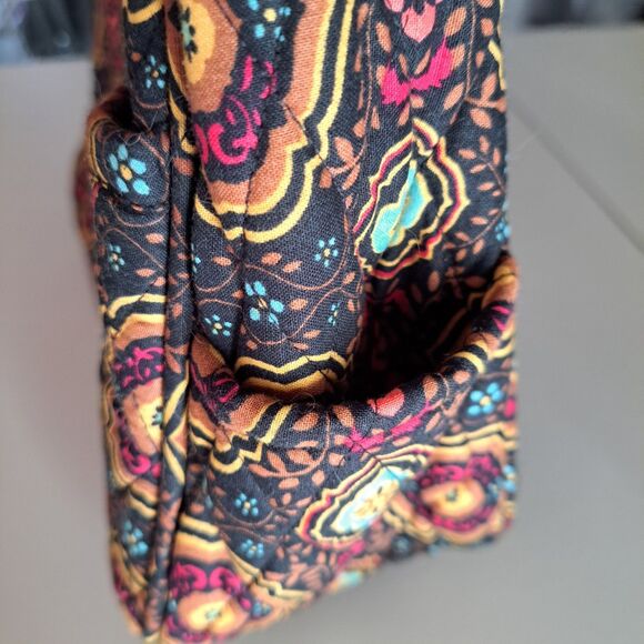 Mona B Handbags Quilted Colorful Hobo Shoulder Bag Footed Cotton Peasant NWT - Picture 5 of 11